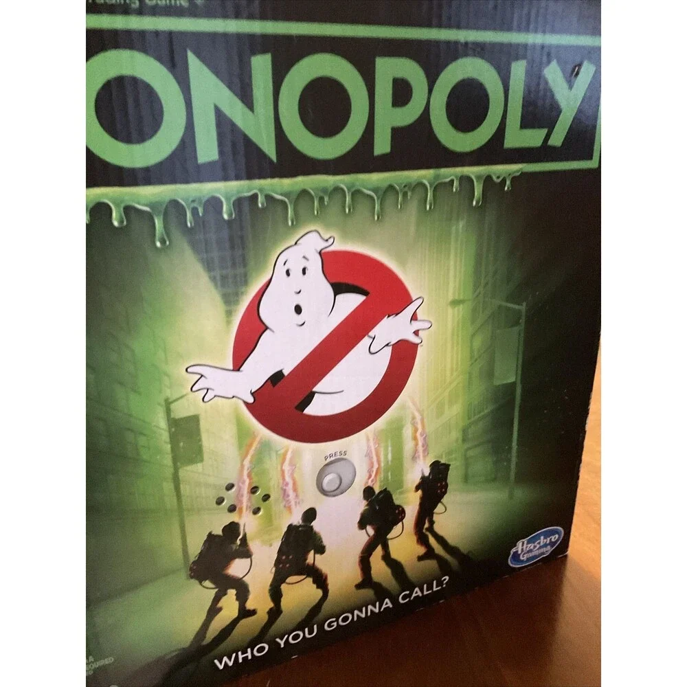 Monopoly Game: Ghostbusters Edition with Theme Song Fast-Dealing Property Game